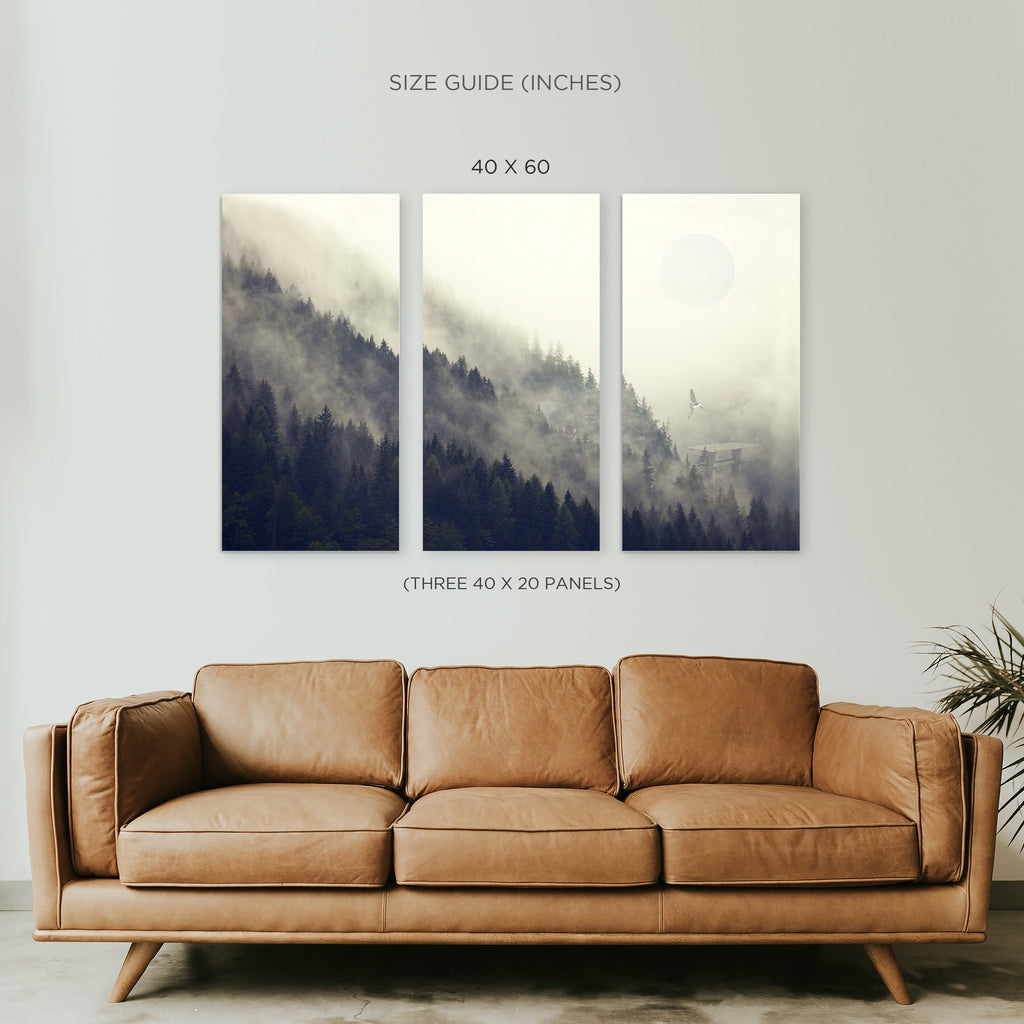 Endor Forest Moon Star Wars Canvas Art